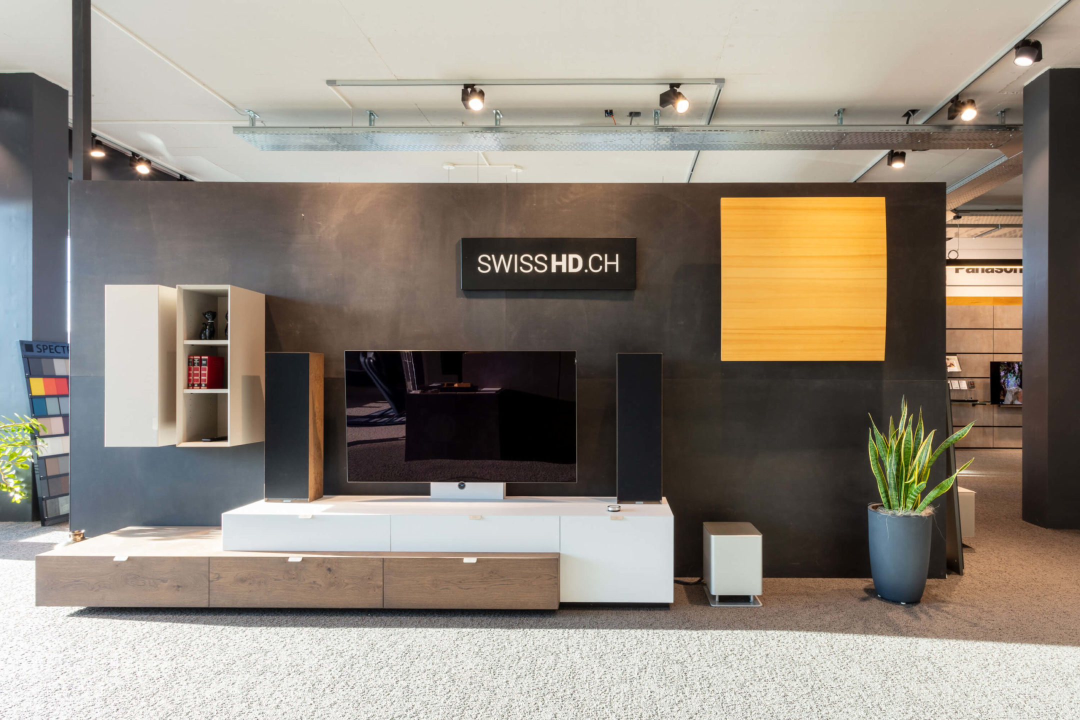 Showroom Titel SwissHD Soundboard